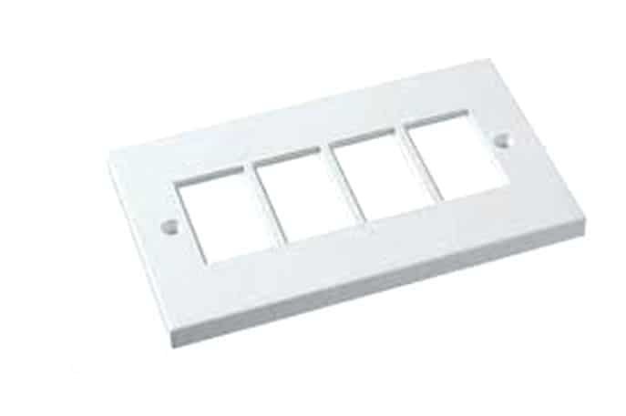 LJ6C FACEPLATES QUAD
