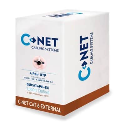 CNET CAT6 External Orange Box