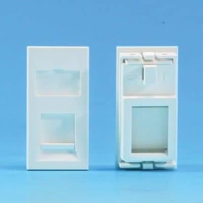 Keystone 25 x 50 Angled snap in Bezel QU25X50-STRAIGHT