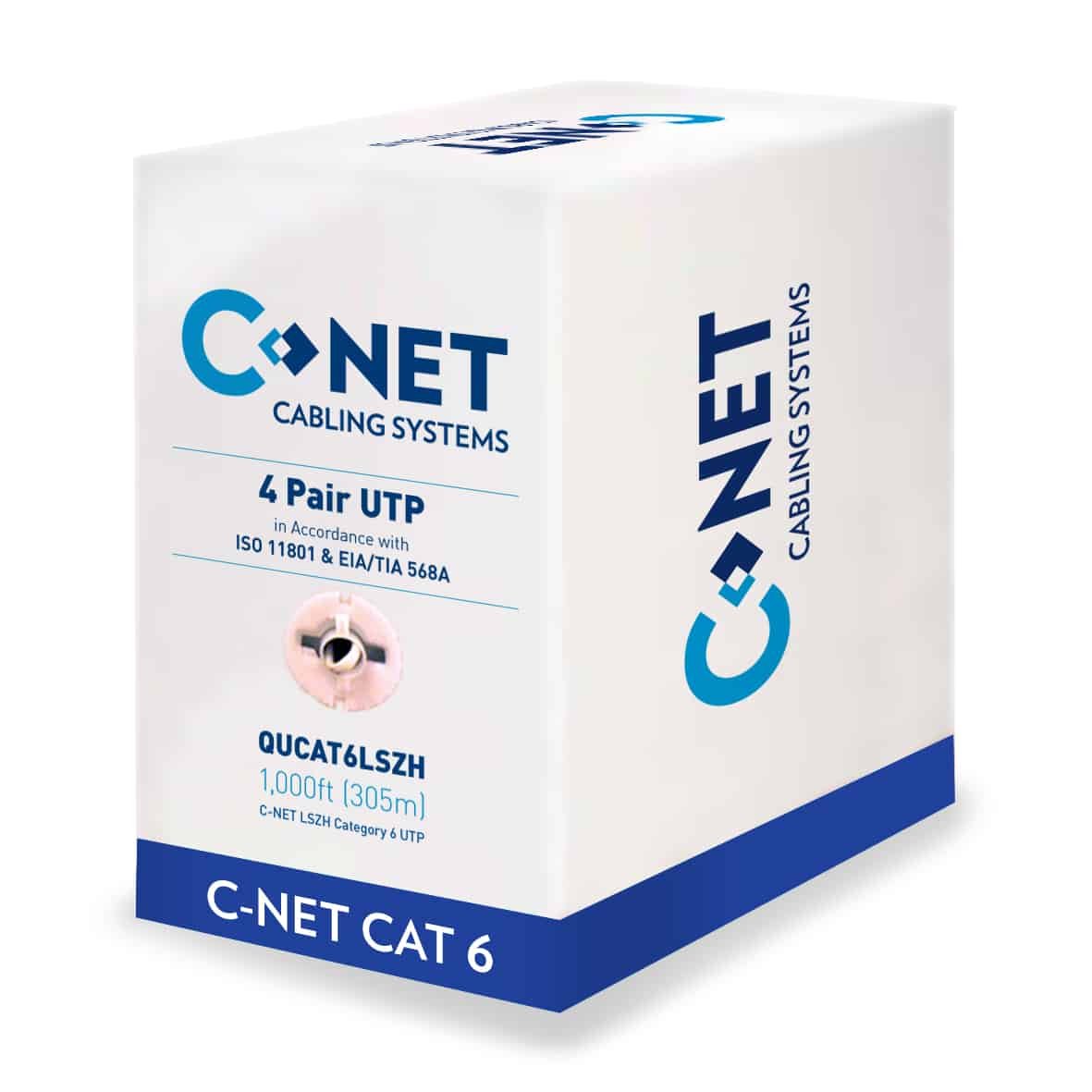 CNET CAT6 Indoors Blue Box